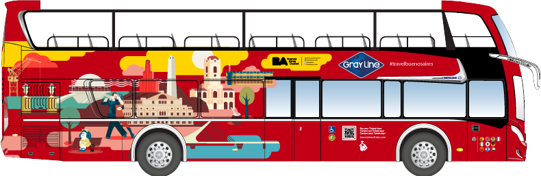 Hop On Hop Off Buenos Aires bus